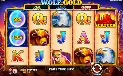 Wolf Gold at Queen Vegas