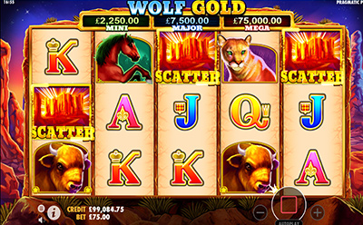 Wolf Gold Slot Wild Symbol