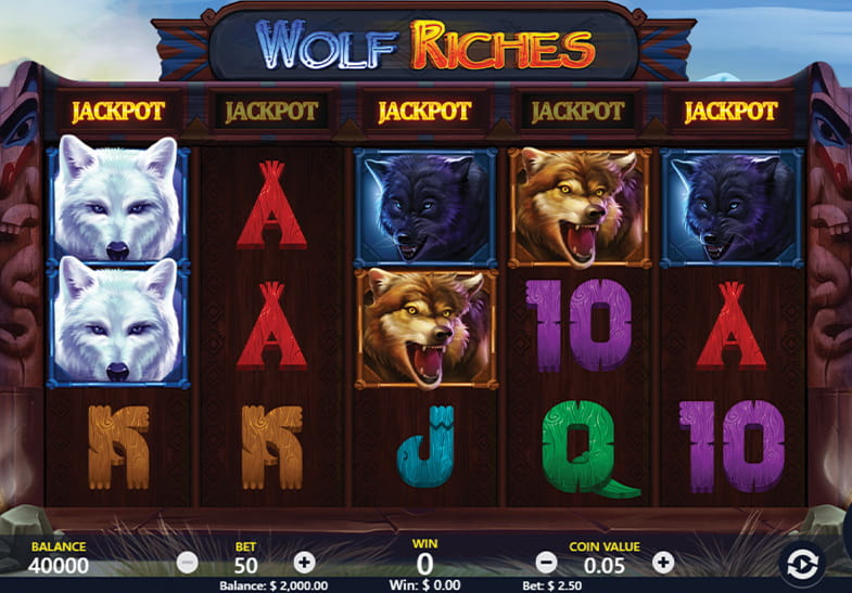Free Demo of the Wolf Riches Slot