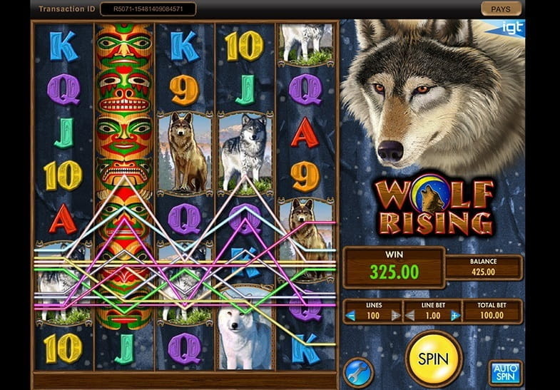 Free Demo of the Wolf Rising Slot
