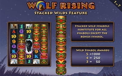 Wolf Rising Stacked Wilds