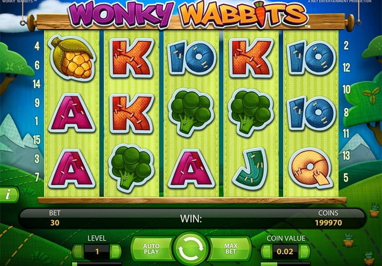 Wonky Wabbits Demo Slot