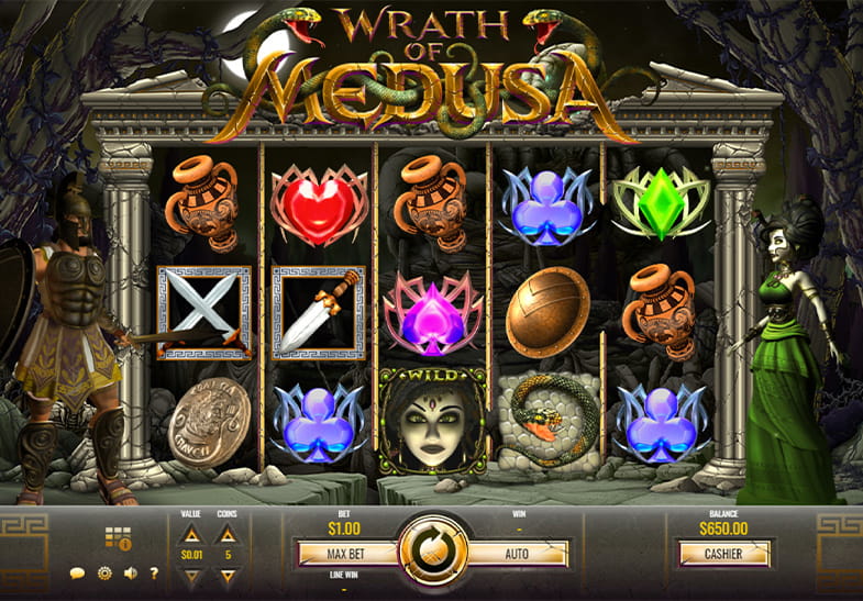 Free Demo of the Wrath of Medusa Slot