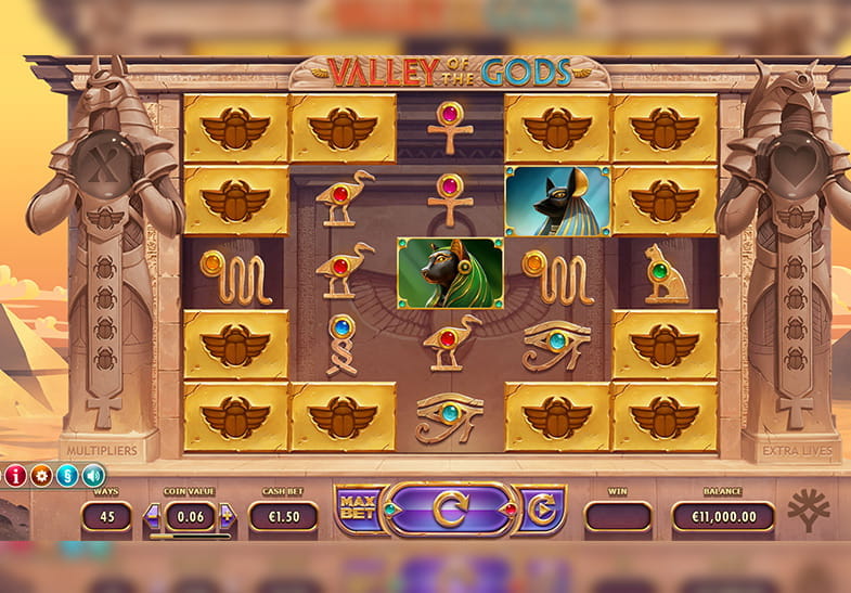 Yggdrasil Valley of the Gods Slots Game Demo