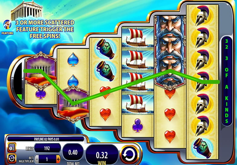 Zeus III WMS Online Slot Machine