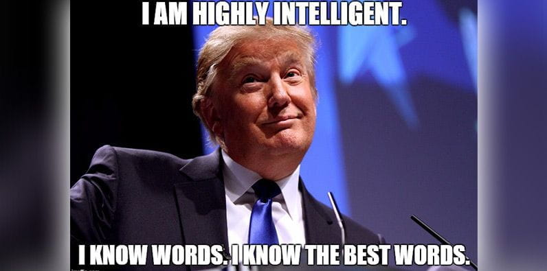 Donald Trump Has the Best Words