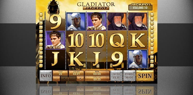 Gladiator Jackpot Movie-Themed Slot