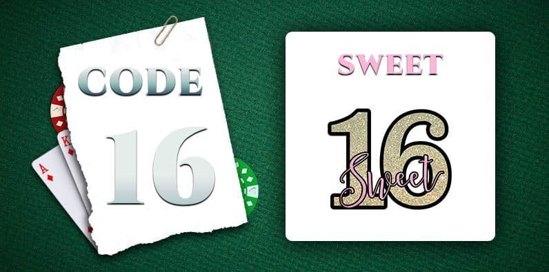 Codeword for 16 Is Sweet 