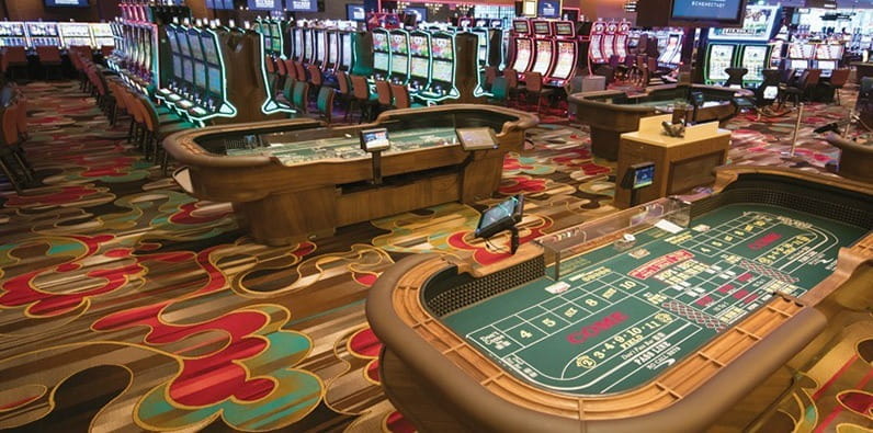The Rivers Casino in Des Plaines is Built on Water