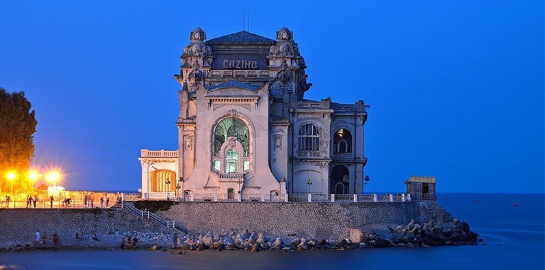 Constanta Casino at Twilight