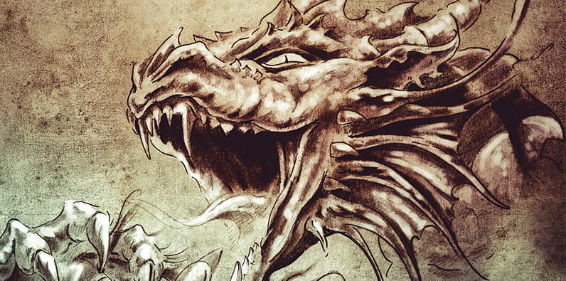 The Chinese Dragon for Luck