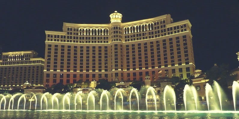 The Bellagio Resort and Fountain Show in Las Vegas