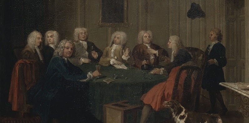 A Club of Gentlemen by Joseph Highmore, c. 1730