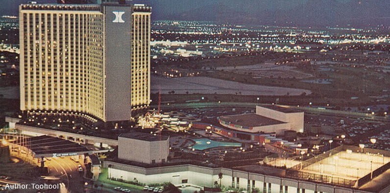 This is How Las Vegas Looked Like in the 1970s and especially Hilton Hotel
