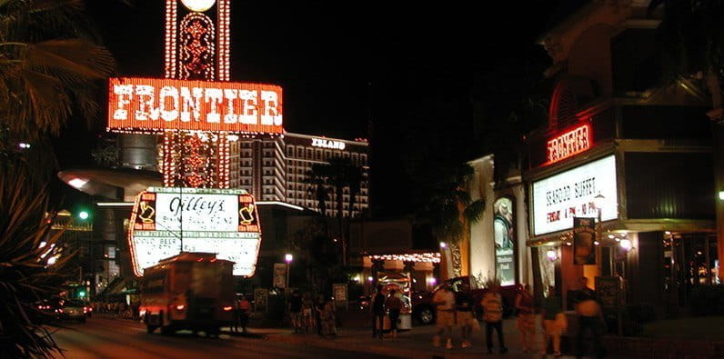 The New Frontier Hotel in Las Vegas