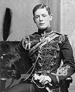 Churchill as a Young Cavalry Officer