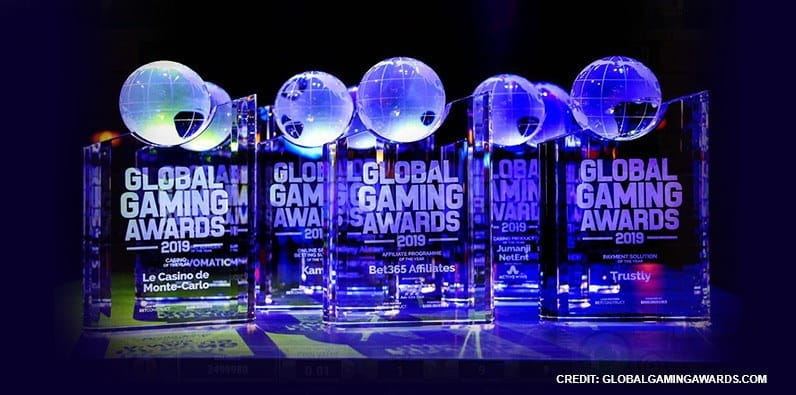 Global Gaming Awards 2019 Statuette