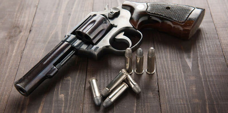 A Six Shooter Revolver – The Original Russian Roulette Gun