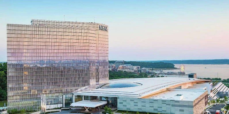 MGM National Harbour in Maryland – Panoramic View of the Casino Complex