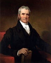 Chief Justice John Marshall's portrait by painter Henry Inman