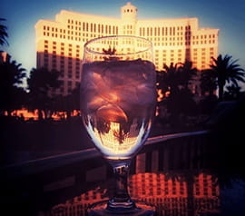 The Fountains in Bellagio and One of the Top Vegas High Stakes Casino