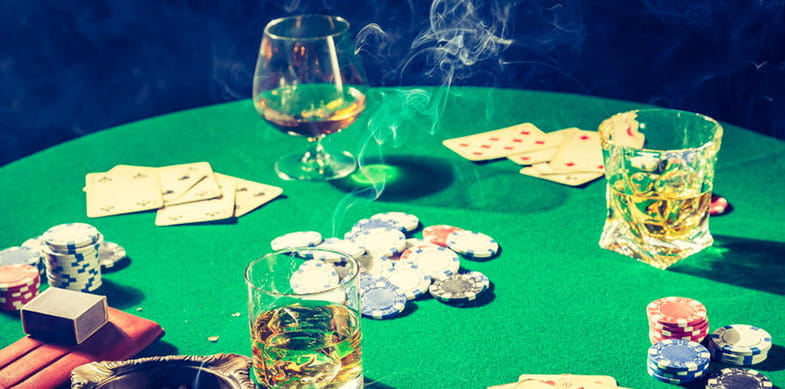 Blackjack Table - Night Out