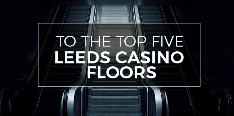 Abstract Escalator to the 5 Best Casinos in Leeds