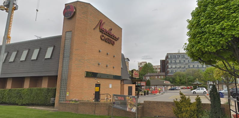 The Sign of Napoleons Casino in Central Leeds