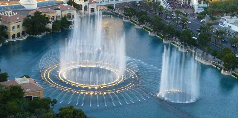 The Bellagio Fountains Famously Featured in Movies