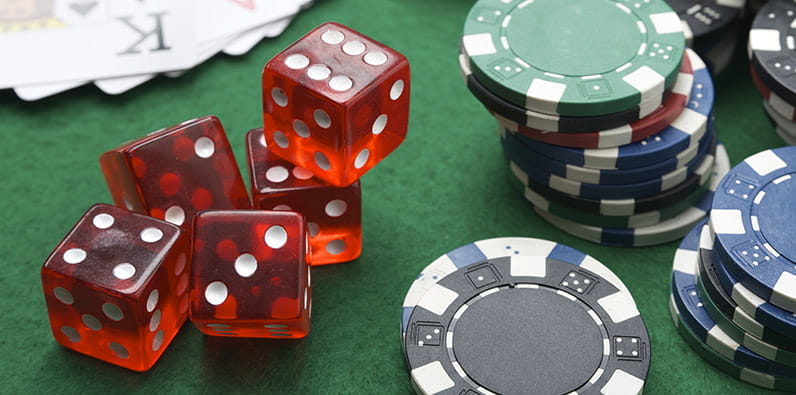 Chips and Dices for Casino Games