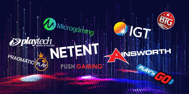 List of casino software providers near me