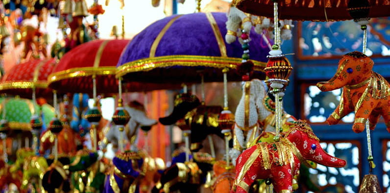 A Showcase of The Festive Decorations During Diwali