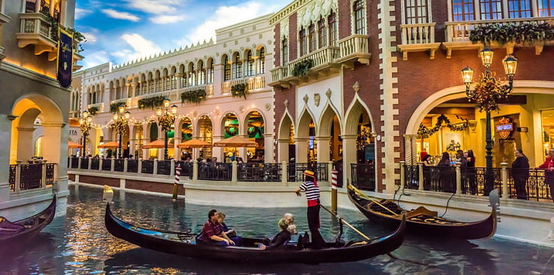 The Venetian Las Vegas and Gondola Ride