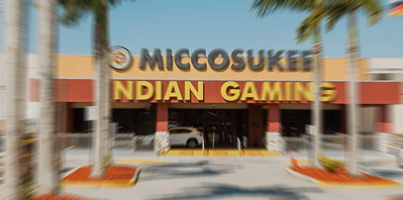 The Indian Gaming Center Miccosukee in Florida 