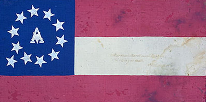 The Arkansas Flag From The Civil War 