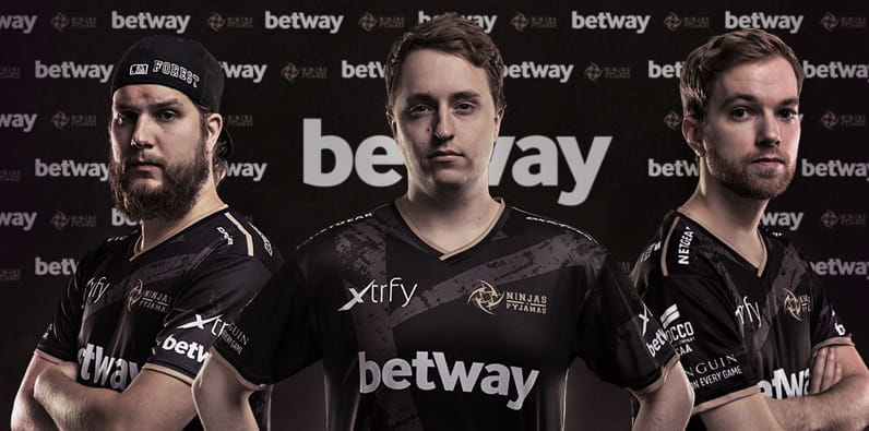 Ninjas in Pyjamas Sponsored by Betway