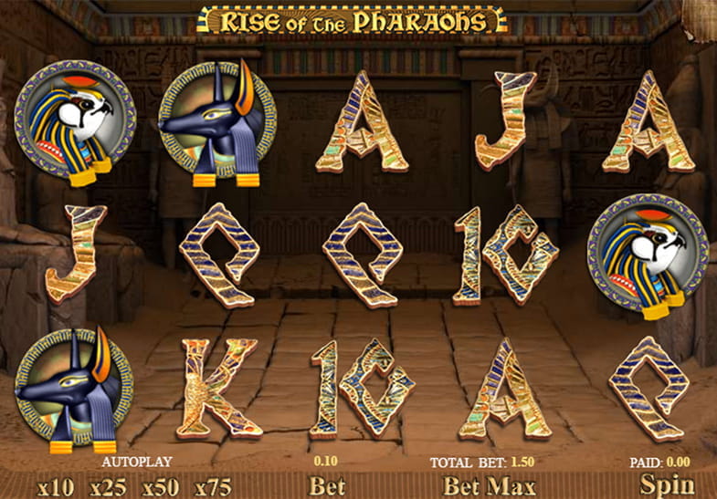 Dragonfish Slots Rise of the Pharaohs