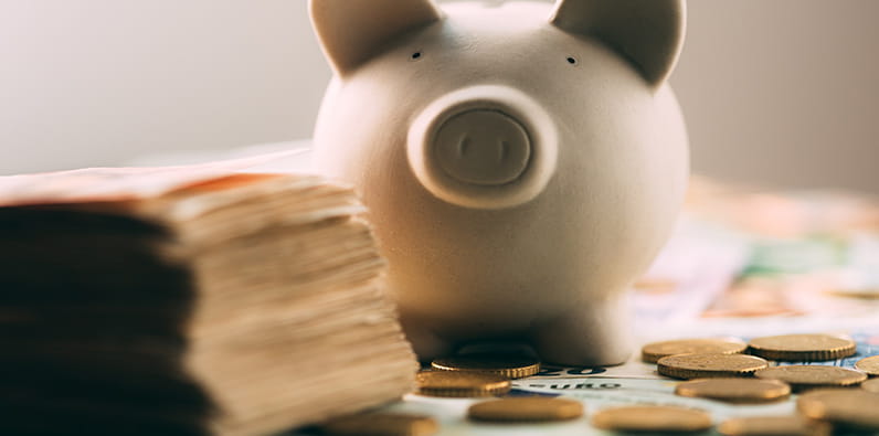 Man Giving Cash Back to Someone Else