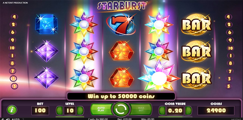 Starburst Free Spins Overview
