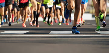 London Marathon Mass Start