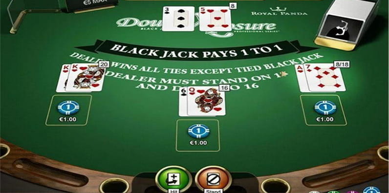 Double Exposure Blackjack Pro Series Game