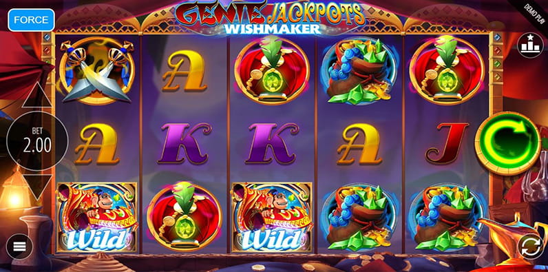 Genie Jackpots Wishmaker