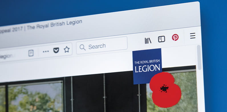 The Royal British Legion Poppy Lottery Website