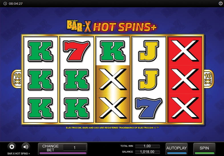 Bar-X Hot Spins+ Free Slot