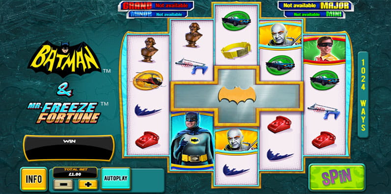 Batman & Mr Freeze Fortune Slot by Playtech