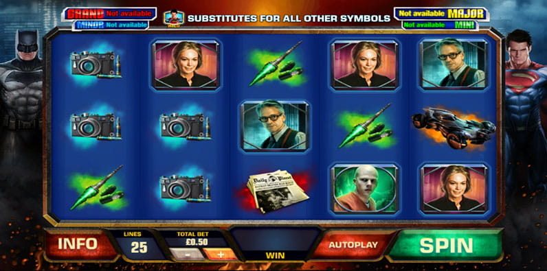 Batman Vs. Superman: Dawn of Justice Slot by Playtech