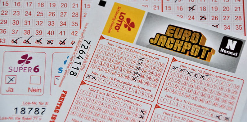 Lottery Tickets with Filled Numbers