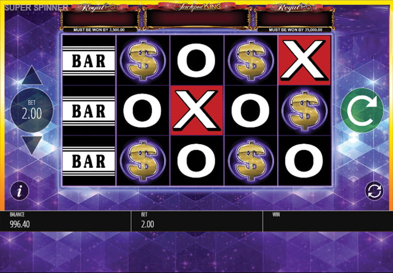 Super Spinner Bar-X Free Slot