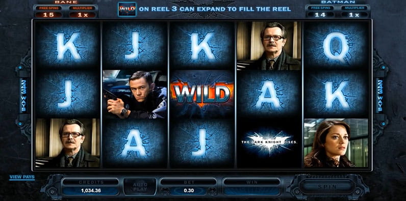 The Dark Knight Slot by Microgaming