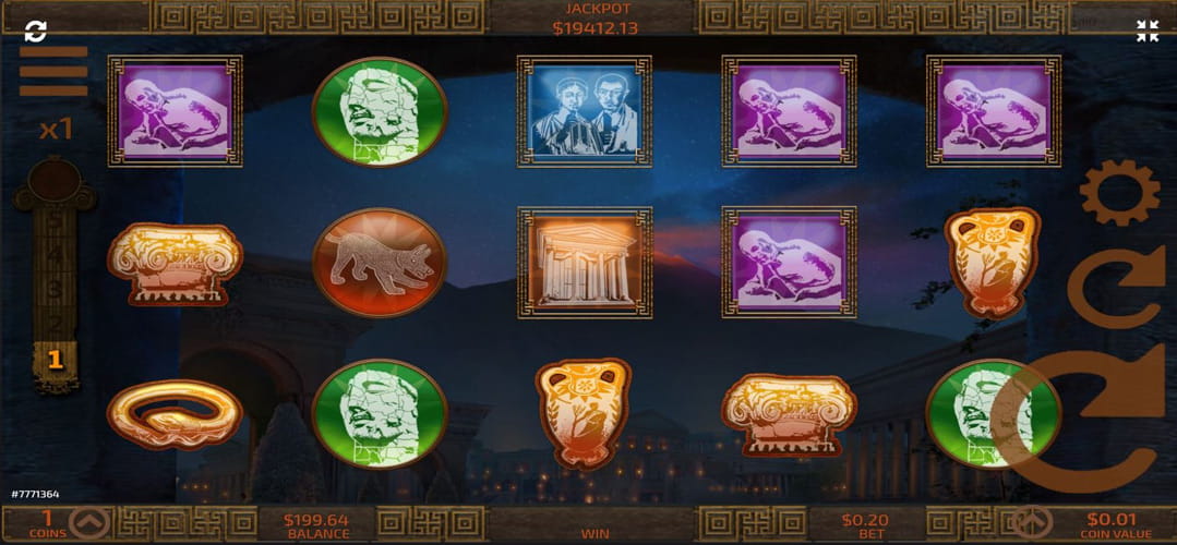 Pompeii Slot Parlay Games